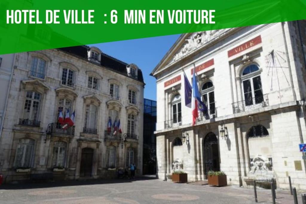 Ferienwohnung Le Coquet - Balcon - Proche Gare - Parking Bourg-en-Bresse Exterior foto