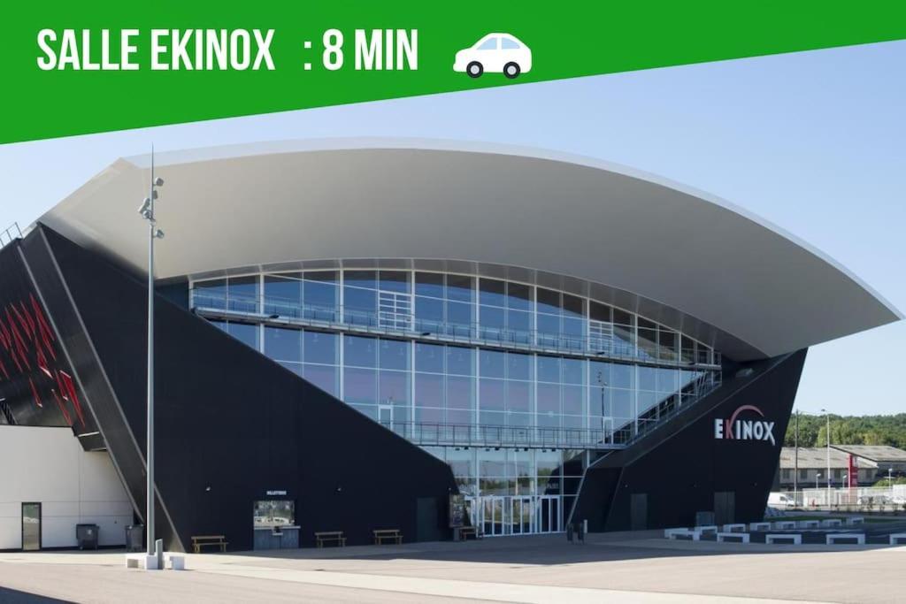Ferienwohnung Le Coquet - Balcon - Proche Gare - Parking Bourg-en-Bresse Exterior foto