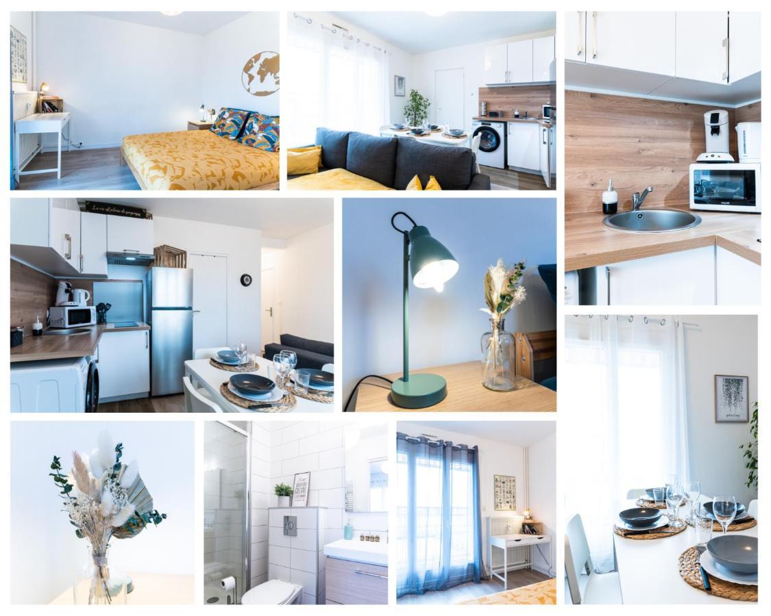 Ferienwohnung Le Coquet - Balcon - Proche Gare - Parking Bourg-en-Bresse Exterior foto