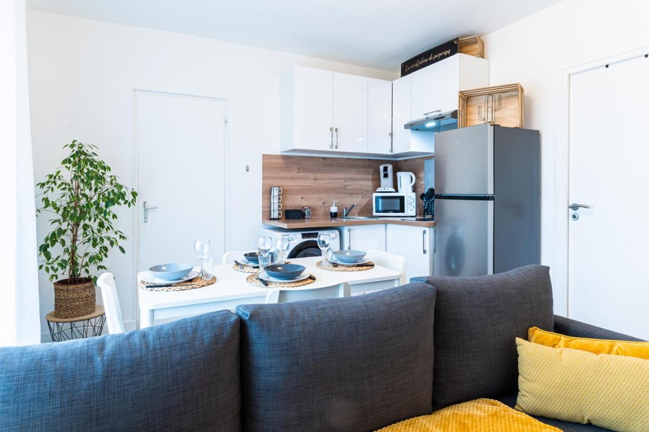 Ferienwohnung Le Coquet - Balcon - Proche Gare - Parking Bourg-en-Bresse Exterior foto