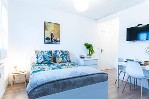 Ferienwohnung Le Coquet - Balcon - Proche Gare - Parking Bourg-en-Bresse Exterior foto